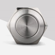 Stainless Steel Round Latching Push Button Switch