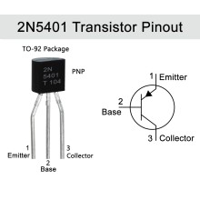 2N5401 PNP General-Purpose Amplifier Transistor