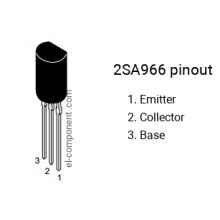 2SA966 Bipolar Transistor