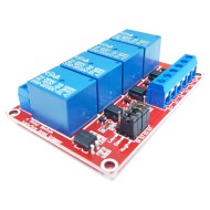 4 Channel Relay Module Optocoupler 10A
