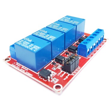 4 Channel Relay Module Optocoupler 10A