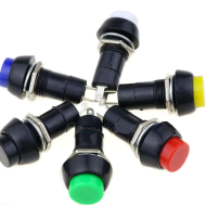 Round Push Button Switch 12mm SPST 