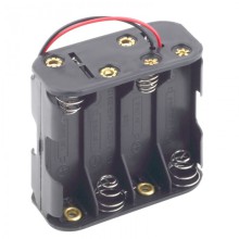 8 AA Battery Holder Back to Back