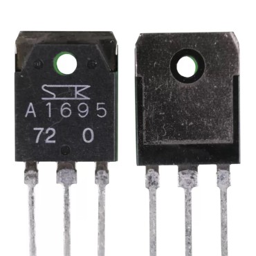 2SA1695 & 2SC4468 BJT High Power Audio Transistor Pair