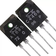 2SA1695 & 2SC4468 BJT High Power Audio Transistor Pair