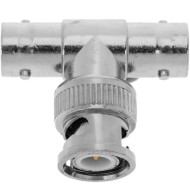 T Connector 1 BNC male to 2 BNC female