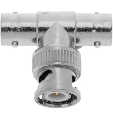 T Connector 1 BNC male to 2 BNC female