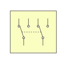 2POL Toggle switch