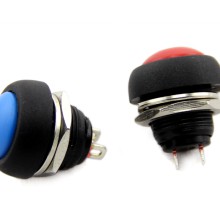 12mm Domed Push Button Pack