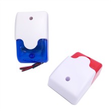 Mini strobe siren indicator light sound