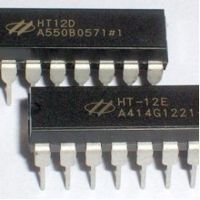 HT12E & HT12D Encoder and Decoder IC for RF Modules