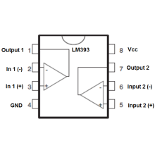 LM393 Dual Differential Comparator
