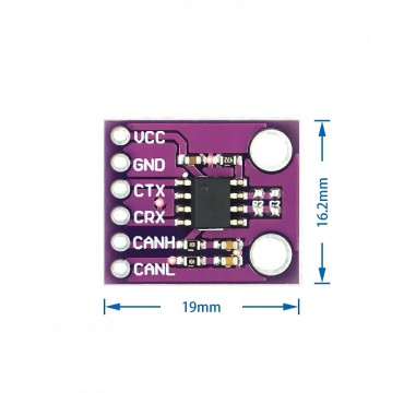 MCP2551 high-speed CAN protocol controller bus interface