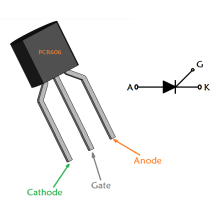 PCR606 Logic Level Thyristor (SCR)