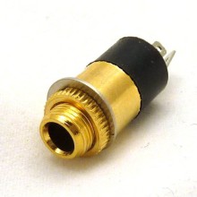 3.5mm Jack Plug Stereo Audio Panel Mount 