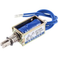 JF-0730B DC 12V /24V 10mm 5N Push Pull Solenoid Electromagnet