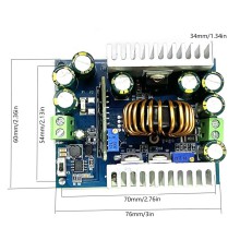 400W Buck Converter 18A DC-DC 12-95V to 1.5-90V Step-Down
