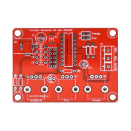 XR2206 Function Signal Generator DIY Kit Sine Triangle Square Wave Function Generator Output 1HZ-1MHZ