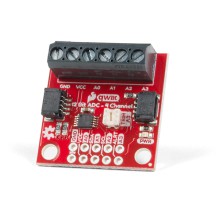 SparkFun Qwiic 12 Bit ADC - 4 Channel (ADS1015)