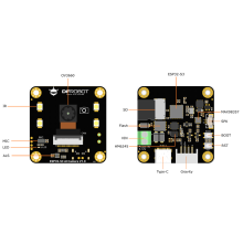 ESP32-S3 AI Camera Module (Edge Image Recognition, Night Vision, ChatGPT Voice Interaction)