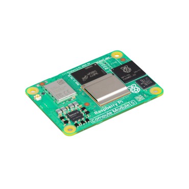 Raspberry Pi Compute Module 5 (4GB RAM, 32GB eMMC, 2.4 / 5.0 GHz Wireless, CM5104032)