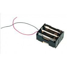 6xAA Battery Holder double layer