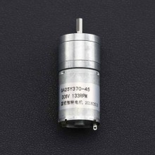 Metal DC Geared Motor - 6V 133RPM 4.5kg.cm