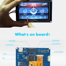 Nextion NX8048T050 - 5.0" LCD TFT HMI Touch Display