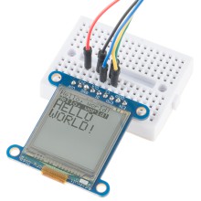SHARP Memory Display Breakout - Silver Monochrome 1.3", 96x96