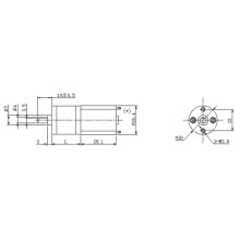154:1 Metal Gearmotor 20Dx44L mm