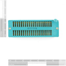 ZIF Socket 40-Pin 0.6