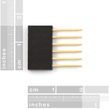 Arduino Stackable Header - 6 Pin
