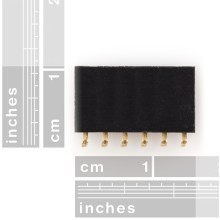 6 Pin Right Angle Female Header