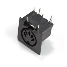 MIDI Connector - Female Right Angle