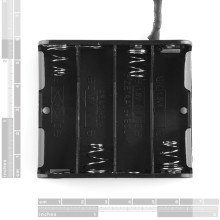 Battery Holder - 4xAA to Barrel Jack Connector