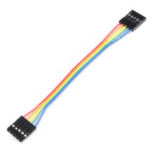 Jumper Wire - 0.1", 5-pin, 4"