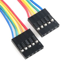 Jumper Wire - 0.1", 5-pin, 12"