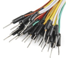 Jumper Wires Standard 7" M/M Pack of 30