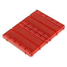 Breadboard Translucent Red Self-Adhesive