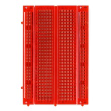 Breadboard Translucent Red Self-Adhesive