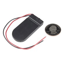 Coin Cell Battery Holder - 2xCR2032 (Enclosed)