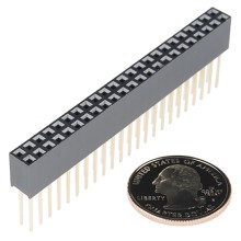 Stackable Header - 2x23 Pin Female