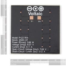 Small Solar Panel - 0.6 Watt, 6 Volt (ETFE)