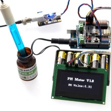 Analog pH Sensor / Meter Kit For Arduino