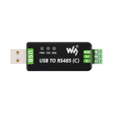 USB To RS485 (C) Industrial Grade Isolated Bidirectional Converter, FT232RNL Chip, Onboard Isolated Transceiver And TVS, Up To 1.2km RS485 Transmission Distance